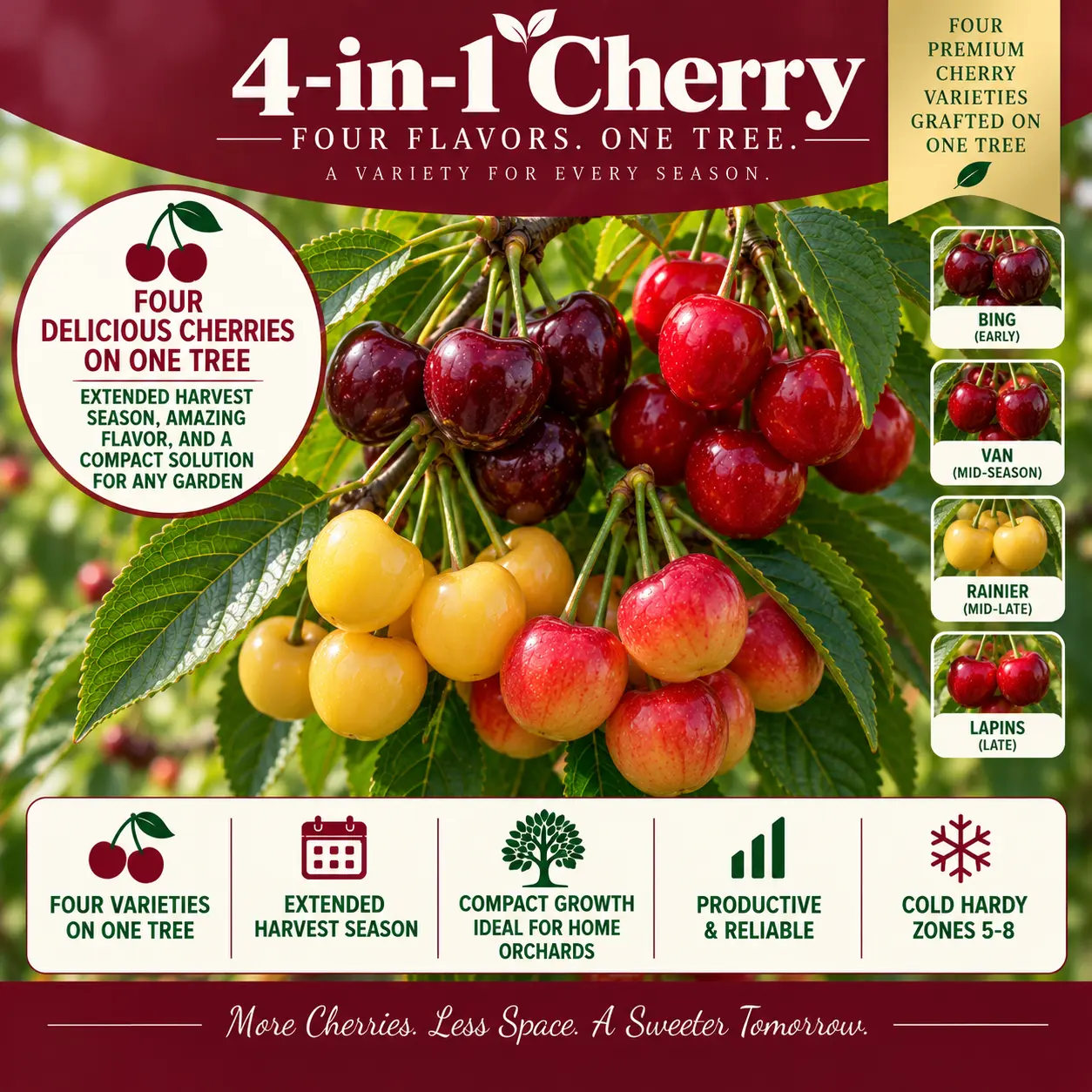 4-in-1 Cherry — Fruit Salad & Multi-Graft