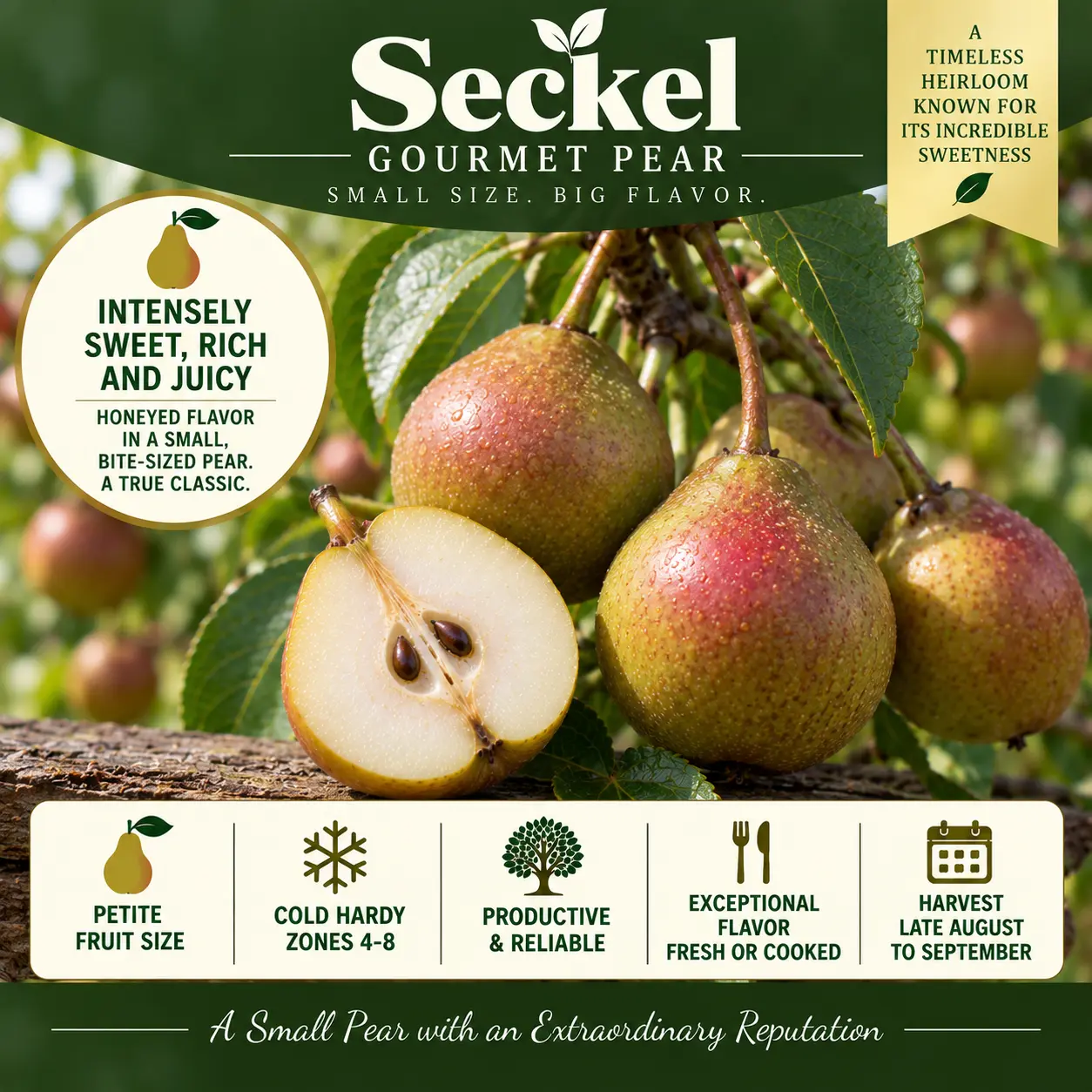 Seckel — Pears