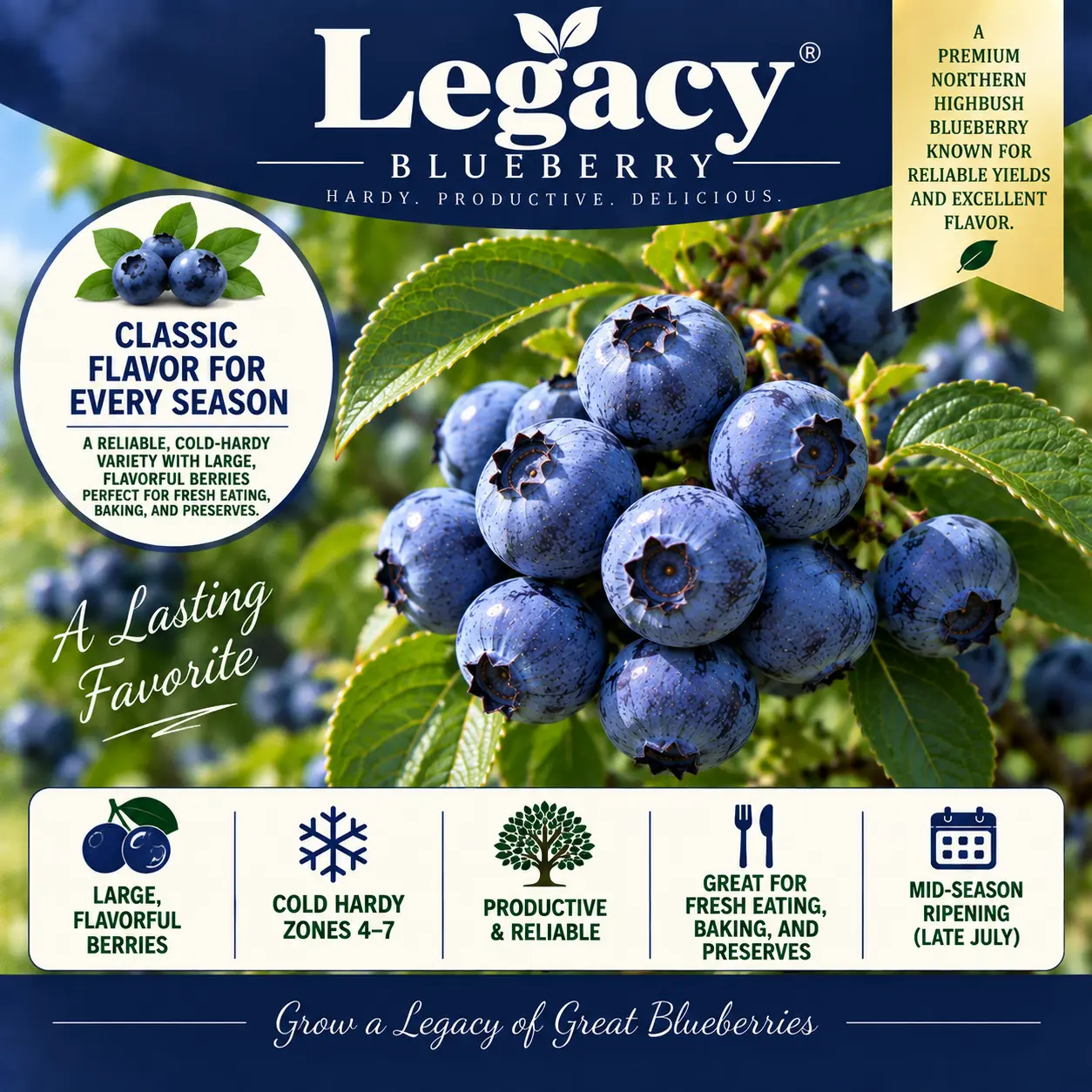 Legacy — Blueberries